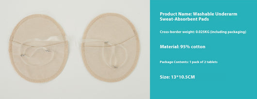 Almohadillas Absorbentes Invisibles para Axilas - Impermeables y Reutilizables - Image 30
