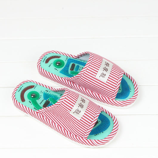 Pantuflas de Masaje Acupresión para Pies - Zapatillas Terapéuticas