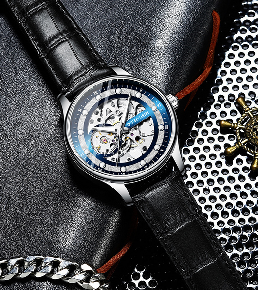 Reloj Mecánico Resistente al Agua con Diseño Hueco Moderno - Image 11