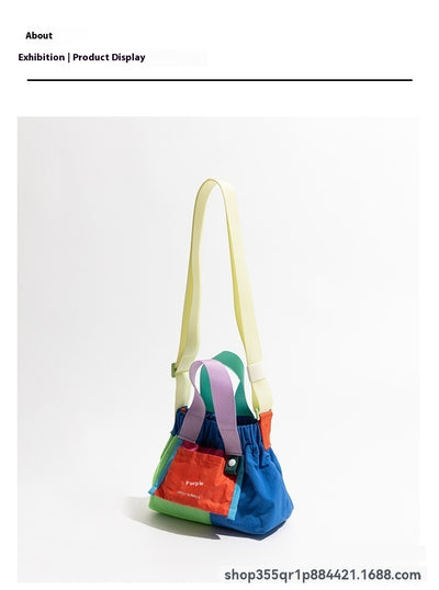 Bolsa Plegable para Dumplings con Diseño de Combinación de Colores - Image 13