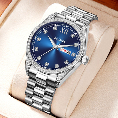 Reloj de Mujer Diamond Disc Cuarzo Serie Log - Image 8