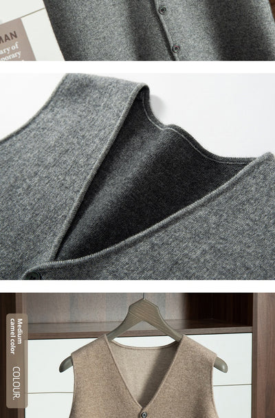 Chaleco de Punto Premium Cuello V para Hombre - Image 19