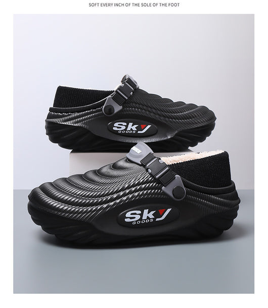 Pantuflas Térmicas para Hombre con Suela Elevadora y Forro Polar - Image 14