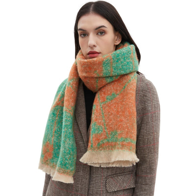 Chal Foulard Floral Jacquard para Mujer - Image 4