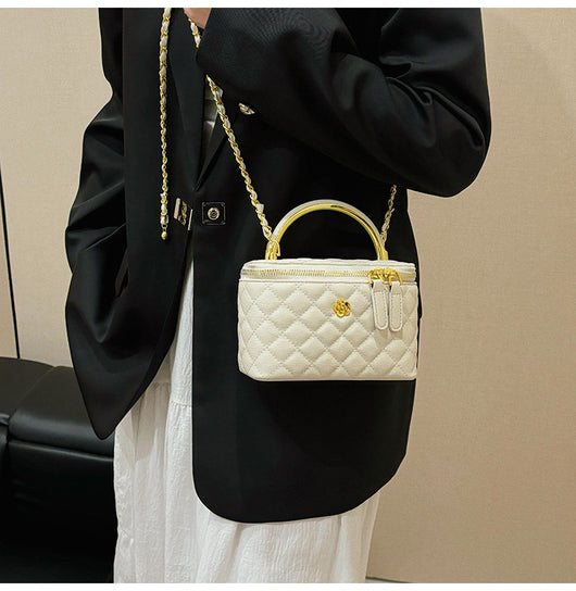 Bolso Mensajero de Moda Rhombus Chain para Mujer - Image 36
