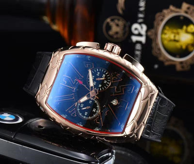 Reloj de Cuarzo de Cinco Agujas Estilo Europeo para Hombre - Image 12