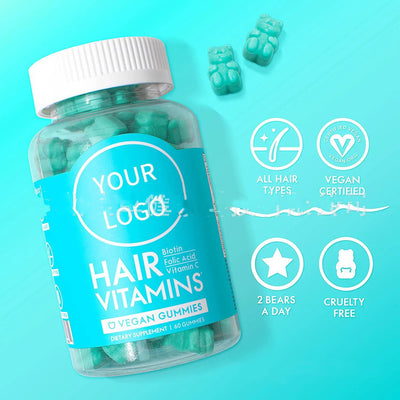 Gomitas de Colágeno y Biotina para Piel, Cabello y Uñas Más Fuertes