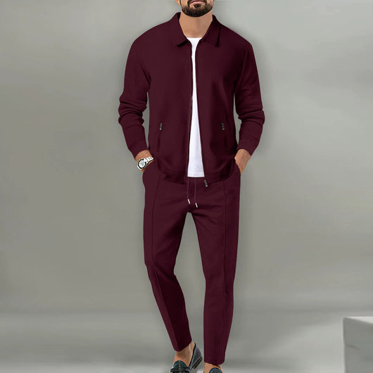 Cardigan Blazer Slim Fit para Hombre - Chaqueta Otoño con Bolsillos y Solapas - Image 7