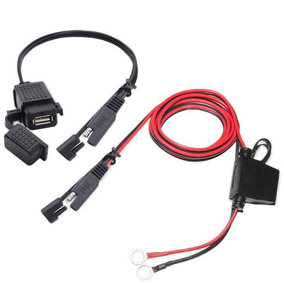 Adaptador USB para Moto - Cargador SAE a Smartphone y GPS - Image 5