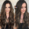 Peluca de Cabello Largo Ondulado y Voluminoso