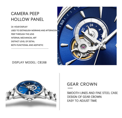 Reloj Mecánico Elegante para Negocios y Tiempo Libre - Image 16