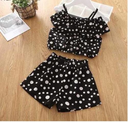 Conjunto Infantil de Verano con Blusa de Moño y Shorts - Image 28