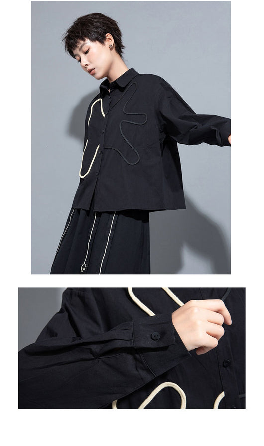 Blusa Larga Ajustada Personalizada para Mujer - Image 11