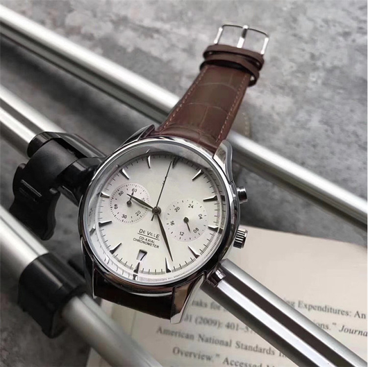 Reloj de Cuarzo para Hombre con Cuero Impermeable - Image 6