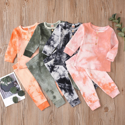 Traje Tie-Dye Otoñal para Niños e Infantes - Image 4