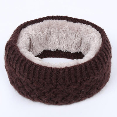 Bufanda de Lana Gruesa con Cuello de Terciopelo para Hombre y Mujer - Image 8