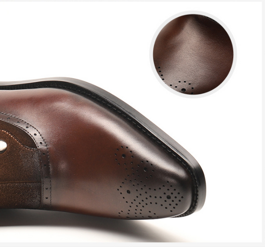 Botas Martin de Cuero con Remaches - Estilo Urbano para Hombre - Image 2