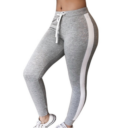 Leggings Deportivos de Cintura Alta con Diseño Combinado de Colores - Image 2