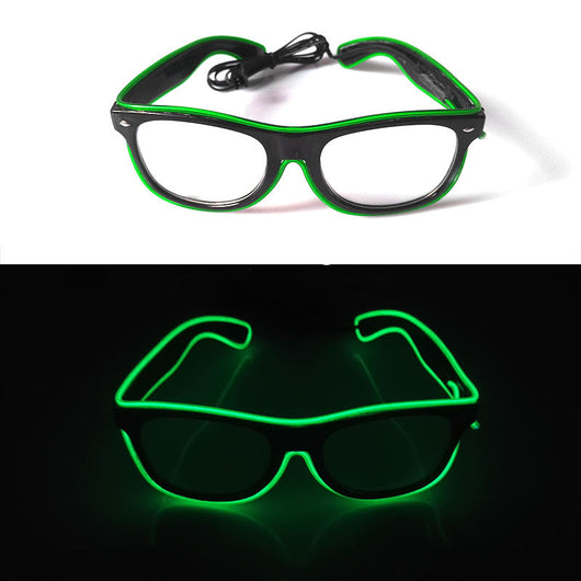 Gafas LED Luminosas para Fiestas y Eventos