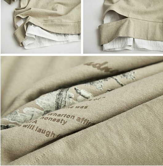 Playera Holgada Man Yinshan Tide - Comodidad Urbana - Image 7