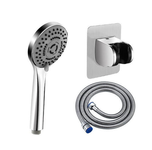 Conjunto de Ducha Manual Plateado Moderno