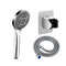 Conjunto de Ducha Manual Plateado Moderno