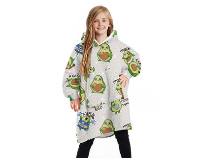 Suéter Manta Estampado Aguacate para Padres e Hijos - Image 29