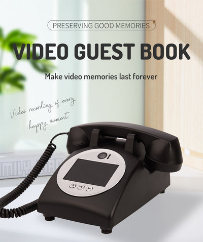 Teléfono Retro Vintage Libro de Visitas Interactivo para Bodas y Fiestas - Image 14