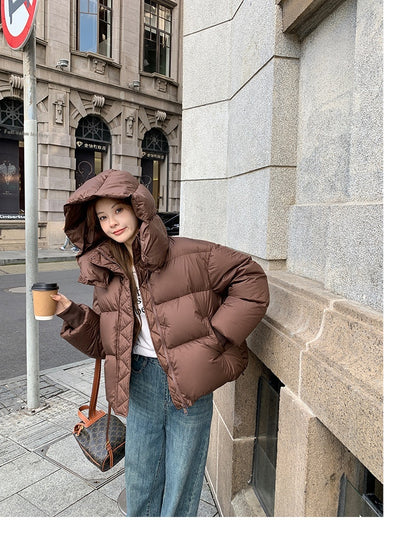 Chaqueta Acolchada Suelta Estilo Coreano en Algodón - Image 15