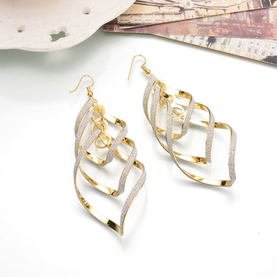 Aretes Espiral Personality OL - Diseño Moderno y Versátil - Image 4