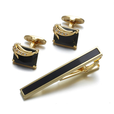 Gemelos y Pasador de Corbata Caballero Estilo Europeo Americano Premium - Image 7