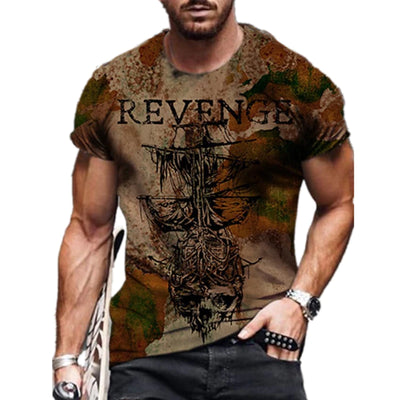 Camiseta Estampada con Arte Abstracto - Image 7