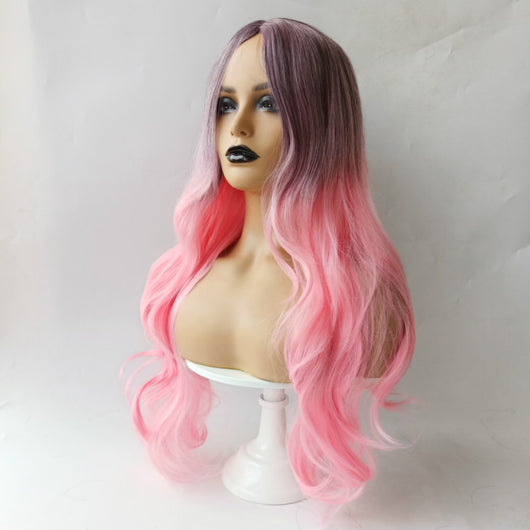 Peluca de Cabello Rizado Degradado - Image 2