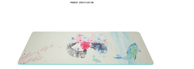 Tapete de Yoga Premium Ante Terciopelo Venado con Diseño Floral Antideslizante - Image 4