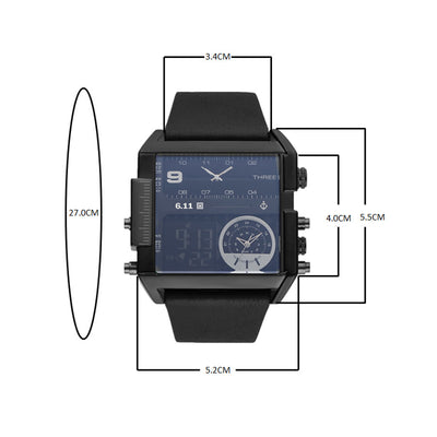 Reloj Deportivo Dual Digital con Cronómetro, Luz de Fondo y Resistencia al Agua - Image 3