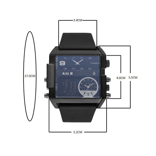 Reloj Deportivo Dual Digital con Cronómetro, Luz de Fondo y Resistencia al Agua - Image 3