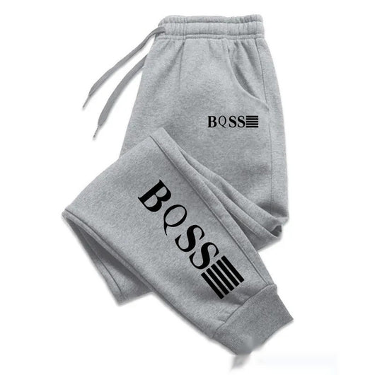 Pantalones Deportivos de Forro Polar para Otoño e Invierno con Puño Ajustable - Image 4