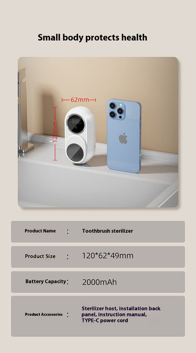 Organizador de Pared con Esterilizador Eléctrico y Secador Inteligente - Image 16