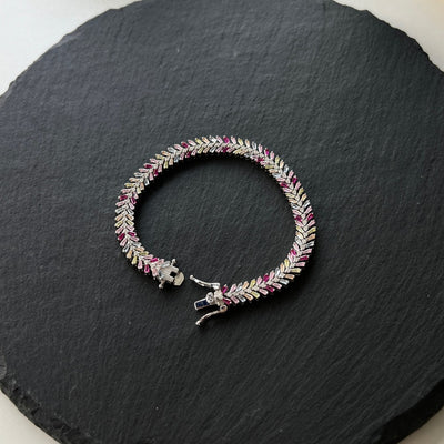 Pulsera de Plata Esterlina S925 Mujer Colores Dopamina con Circón - Image 17