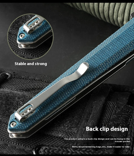 Cuchillo Plegable Multifuncional Portátil con Herramientas para Camping y Supervivencia - Image 16