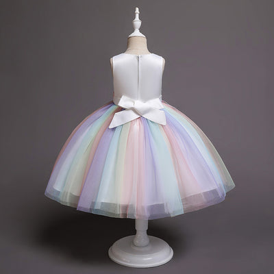 Vestido de Dama de Honor para Niña de 1 Año - Diseño Floral Elegante - Image 7