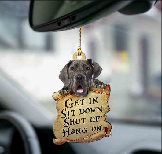 Adorno Colgante Perro Ángel Durmiendo - Decoración Acrílica para Auto, Hogar y Puertas - Image 35