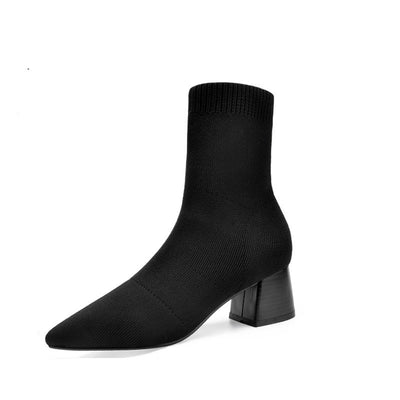 Botas Invierno Tacón Alto para Mujer - Comodidad y Estilo - Image 24