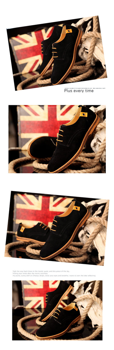 Zapatos de Gamuza con Cordones para Hombre - Image 21
