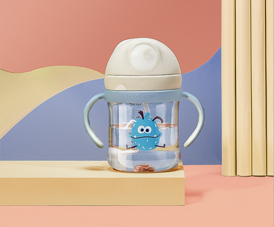 Vaso Infantil 240ml con Popote Anti-Asfixia Diseño Adorable - Image 17