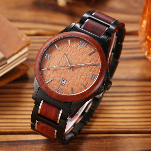 Reloj de Cuarzo para Hombre con Sándalo Negro - Image 23