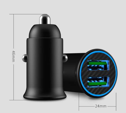 Cargador Rápido Mini QC3.0 para Auto - Image 2