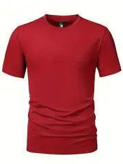 Camiseta Deportiva Casual para Hombre con Tela Elástica - Image 7