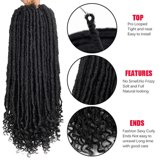 Extensiones de Cabello Trenzado de Fibra Sintética - Image 2