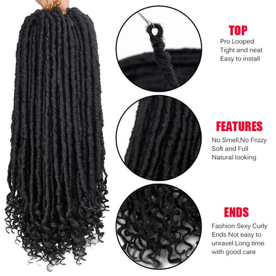 Extensiones de Cabello Trenzado de Fibra Sintética - Image 2